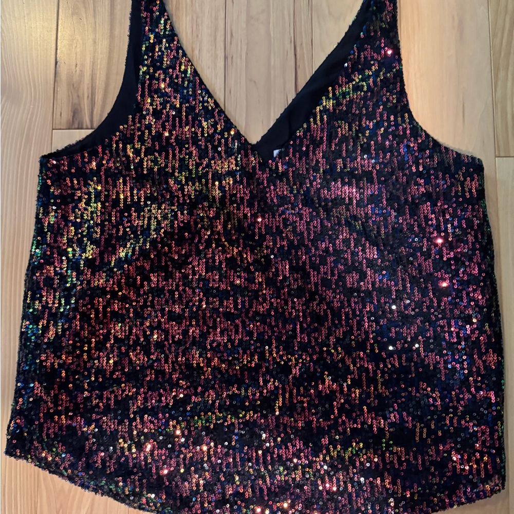 Sequined dress tank from Loft